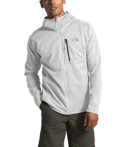 fleece tka glacier full zip masculino preto