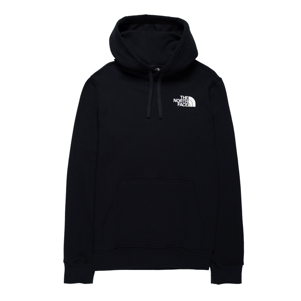 north face moletom com capuz red box