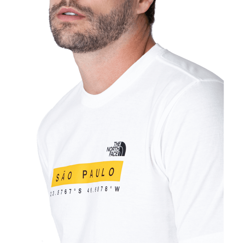 Camiseta Coordinate Tee São Paulo Branca - The North Face