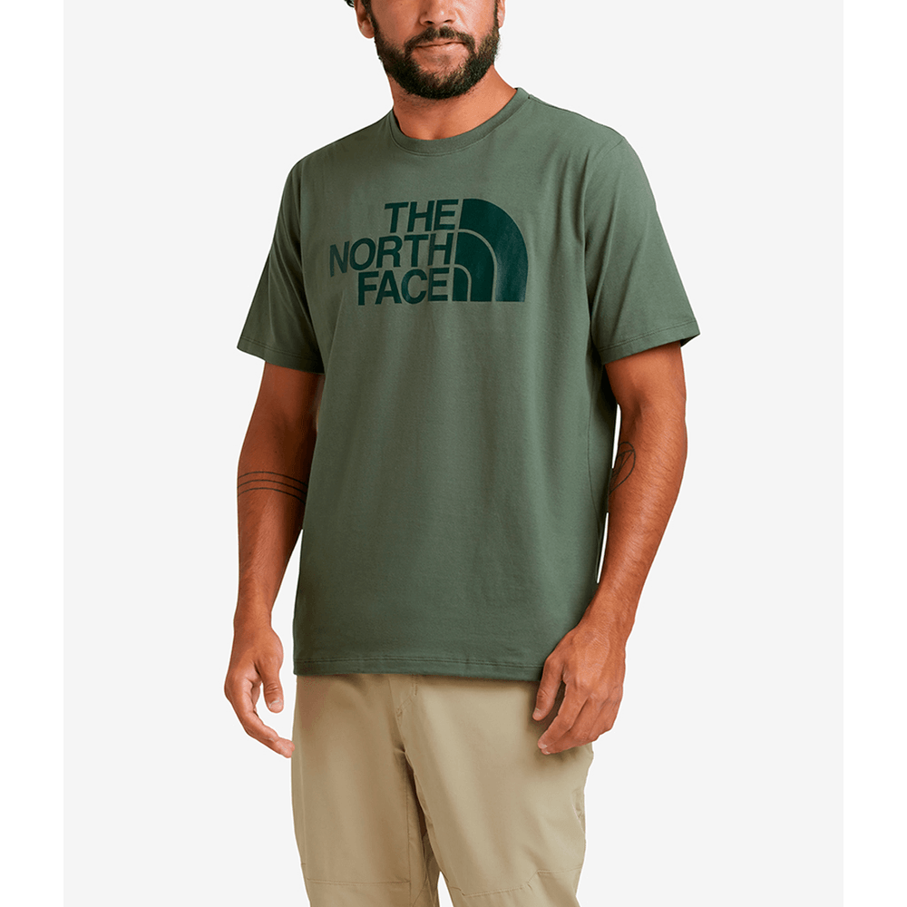 Camiseta Masculina Half Dom Tea Green Verde The North Face