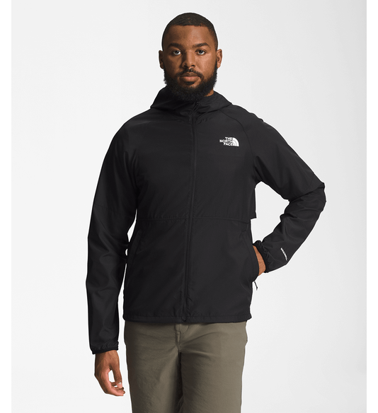 Jaqueta preta 2024 masculina com capuz