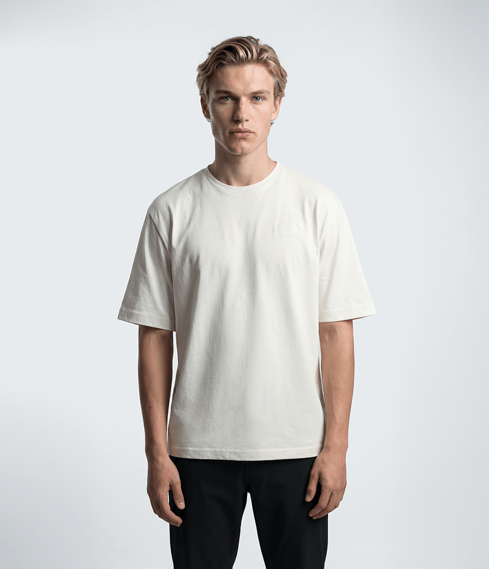 Camiseta Masculina Tnf Essential Oversized White Dune
