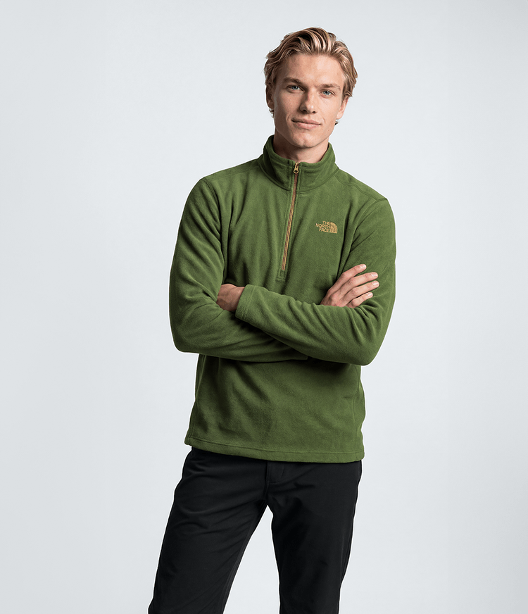 Fleece Masculino Cedar Trail Grid Full Zip Smoked Pearl | The