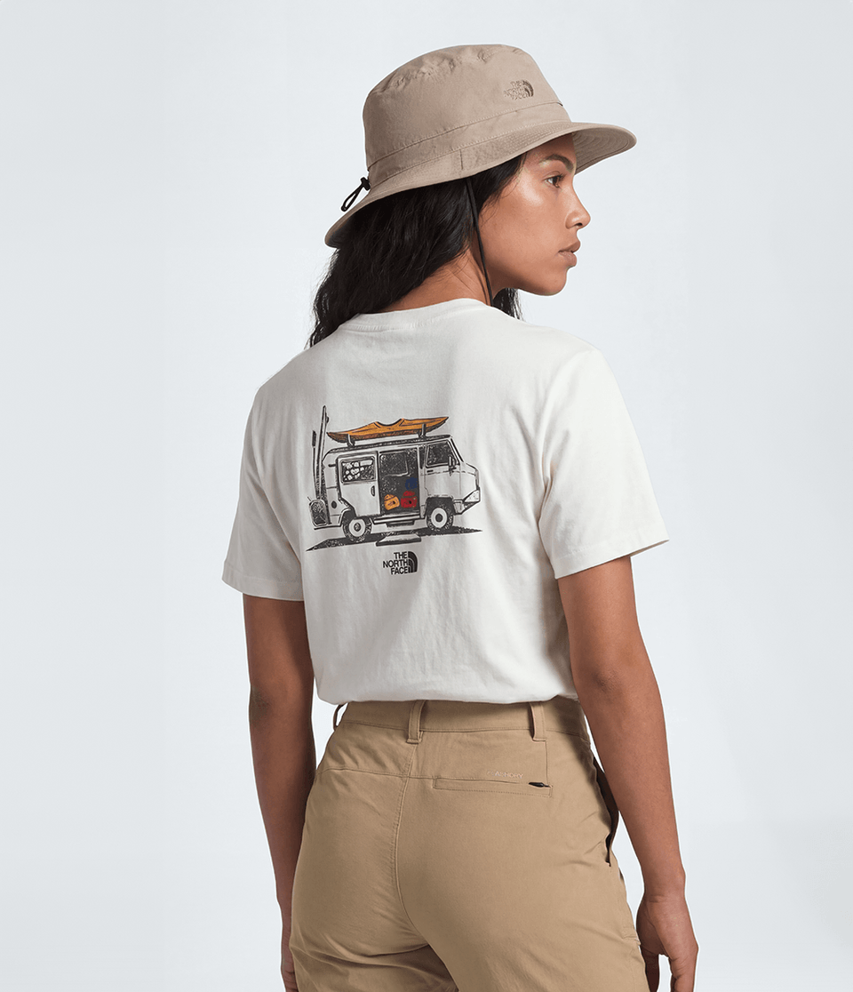 Camiseta Unissex Evolution Van Life Tee White Dune