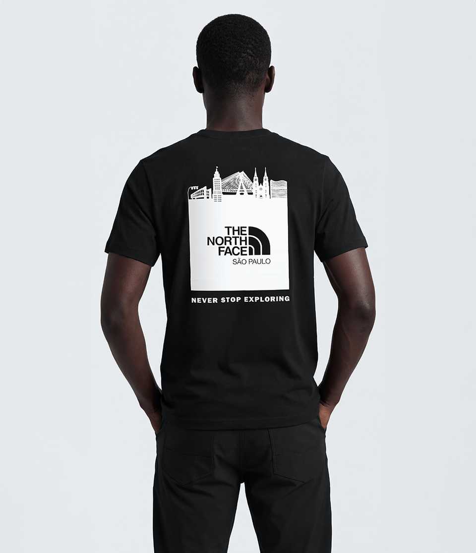 Camiseta Unissex Coordinate Tee Sp Tnf Black