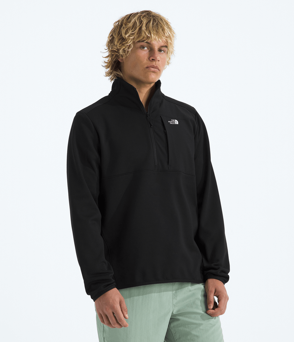 Fleece Masculino Tnf Performance Fleece 1/4 Zip Tnf Black