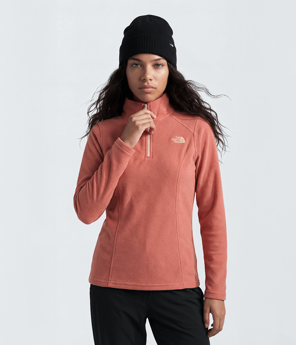 Fleece Feminino Glacier 1/4 Zip Mars Dust