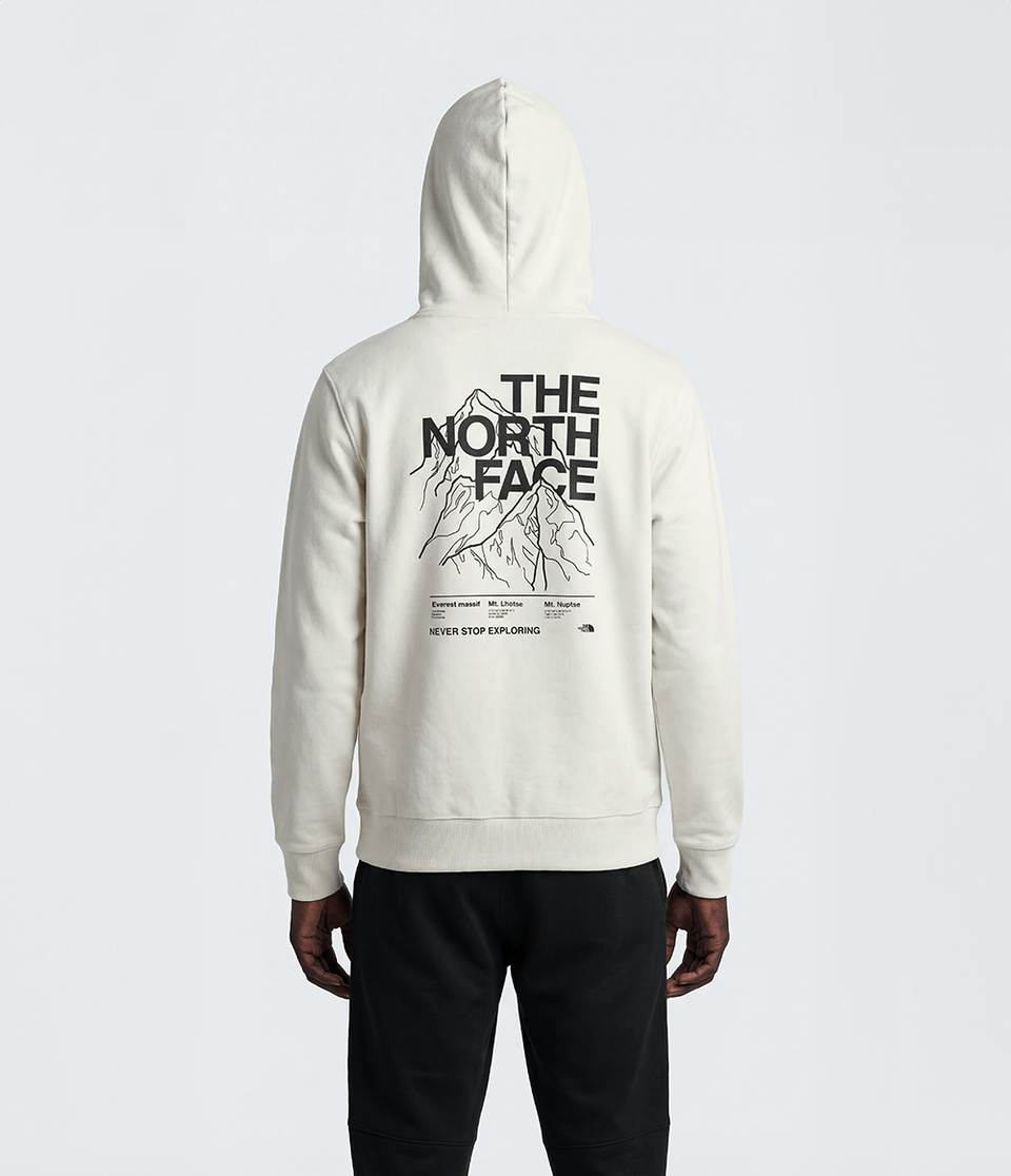 Moletom Evolution Half Dome Hoodie White Dune