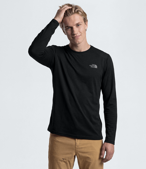 Camiseta Masculina Hyper Tee Manga Longa Tnf Black — The North Face
