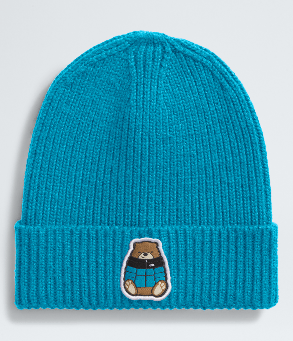 Gorro Infantil Kids Tnf Logo Box Cuffed Beanie Meridian Blue