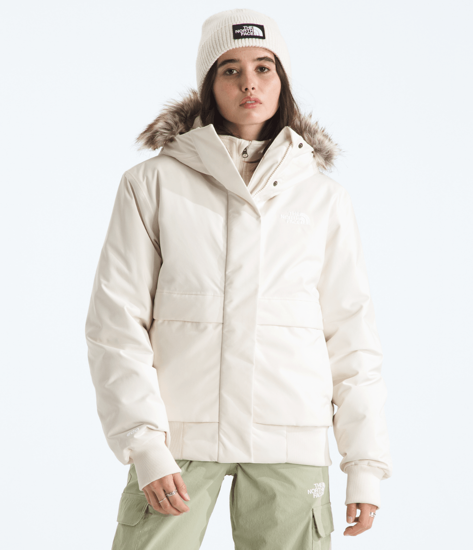 Jaqueta Feminina Arctic Bomber White Dune