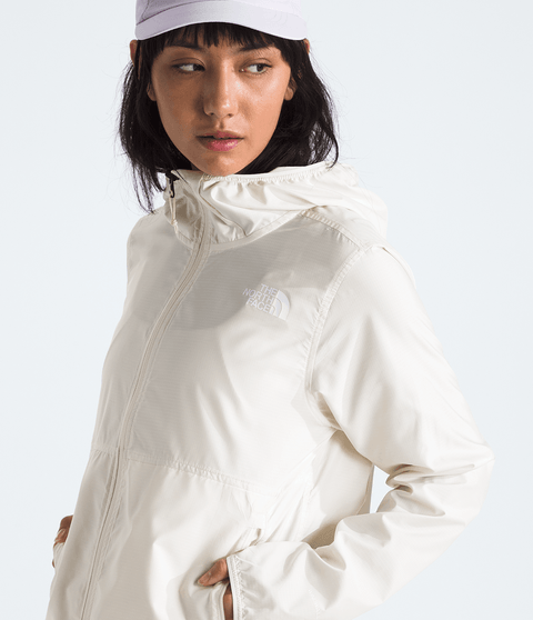 Jaqueta Feminina Tnf Cyclone Wind White Dune — The North Face